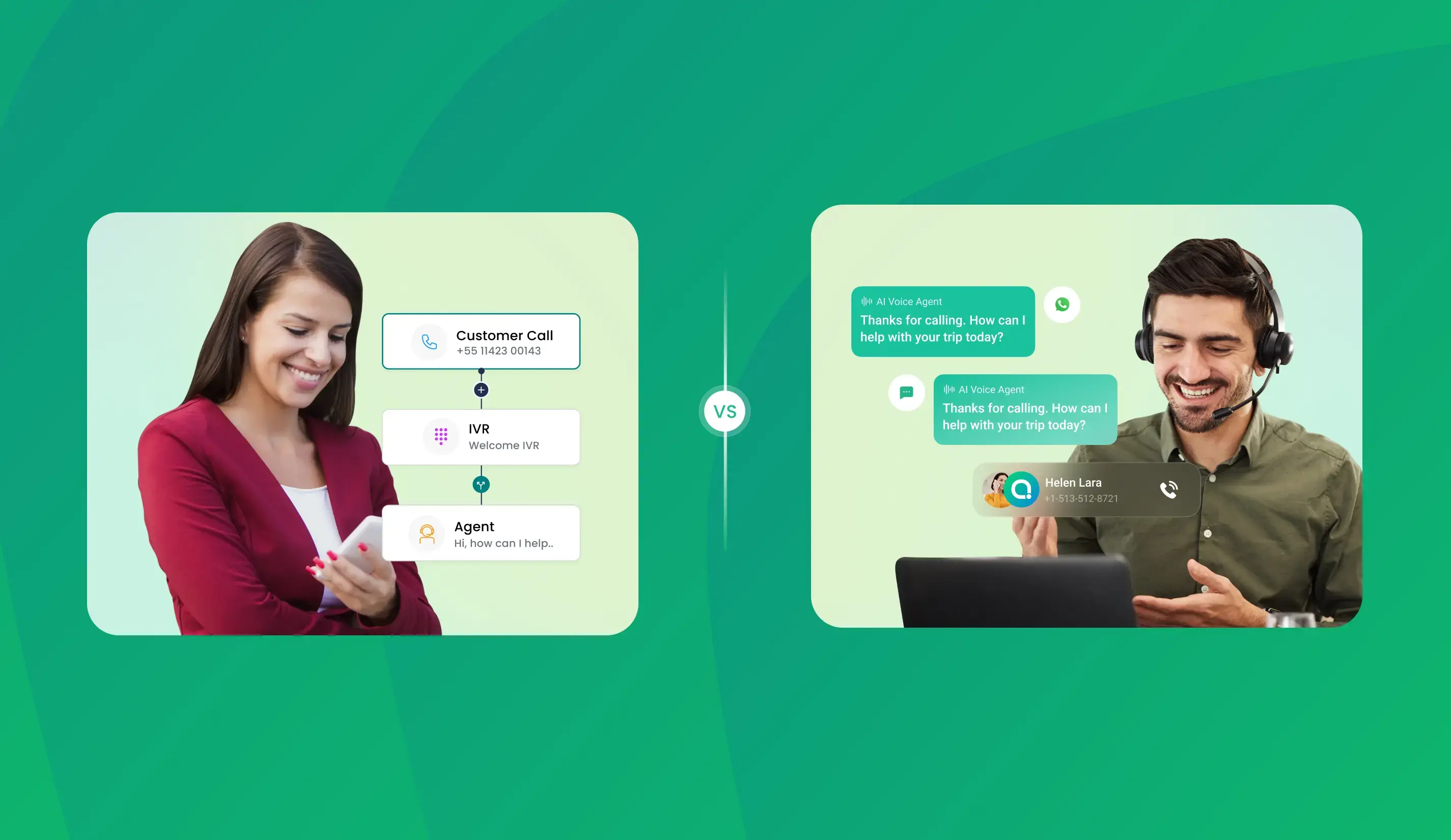 IVR vs AI Voice Agent: What Is the Difference in 2026
